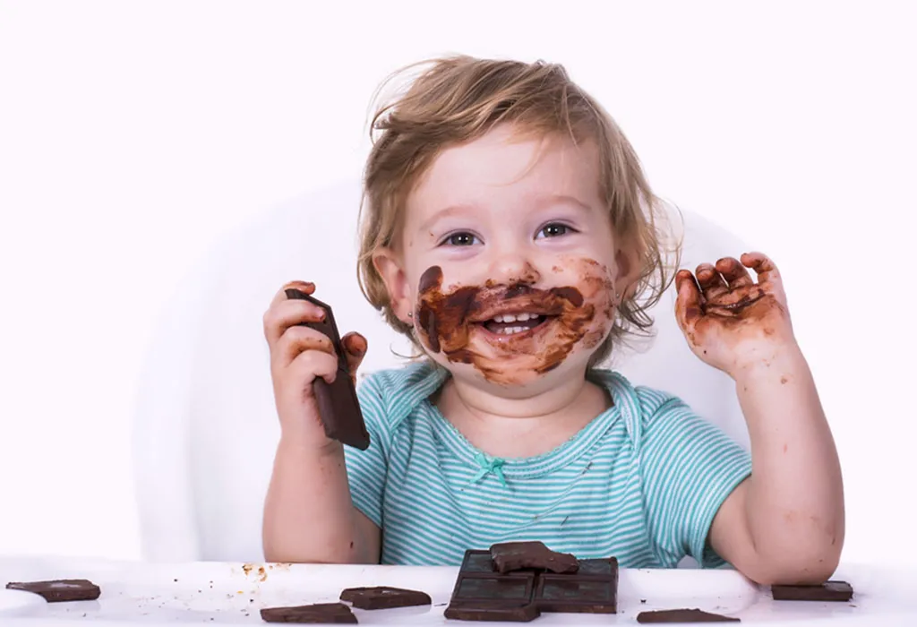 ONCE I BUY CHOCOLATE, I BUY A BABY'S HAPPINESS